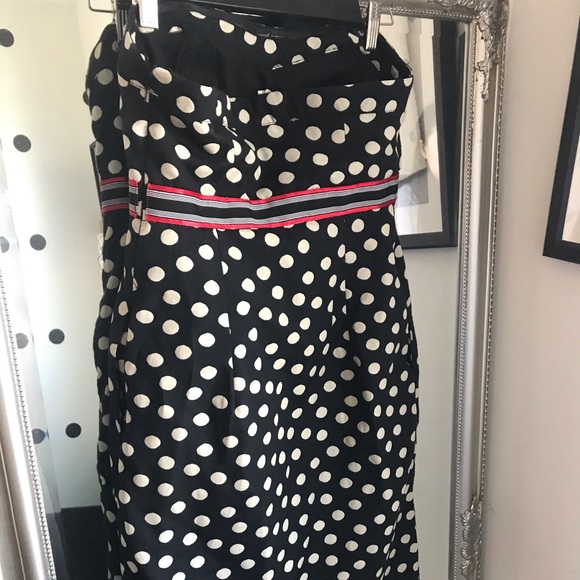Polka Dot Anthropologie dress - Picture 3 of 5